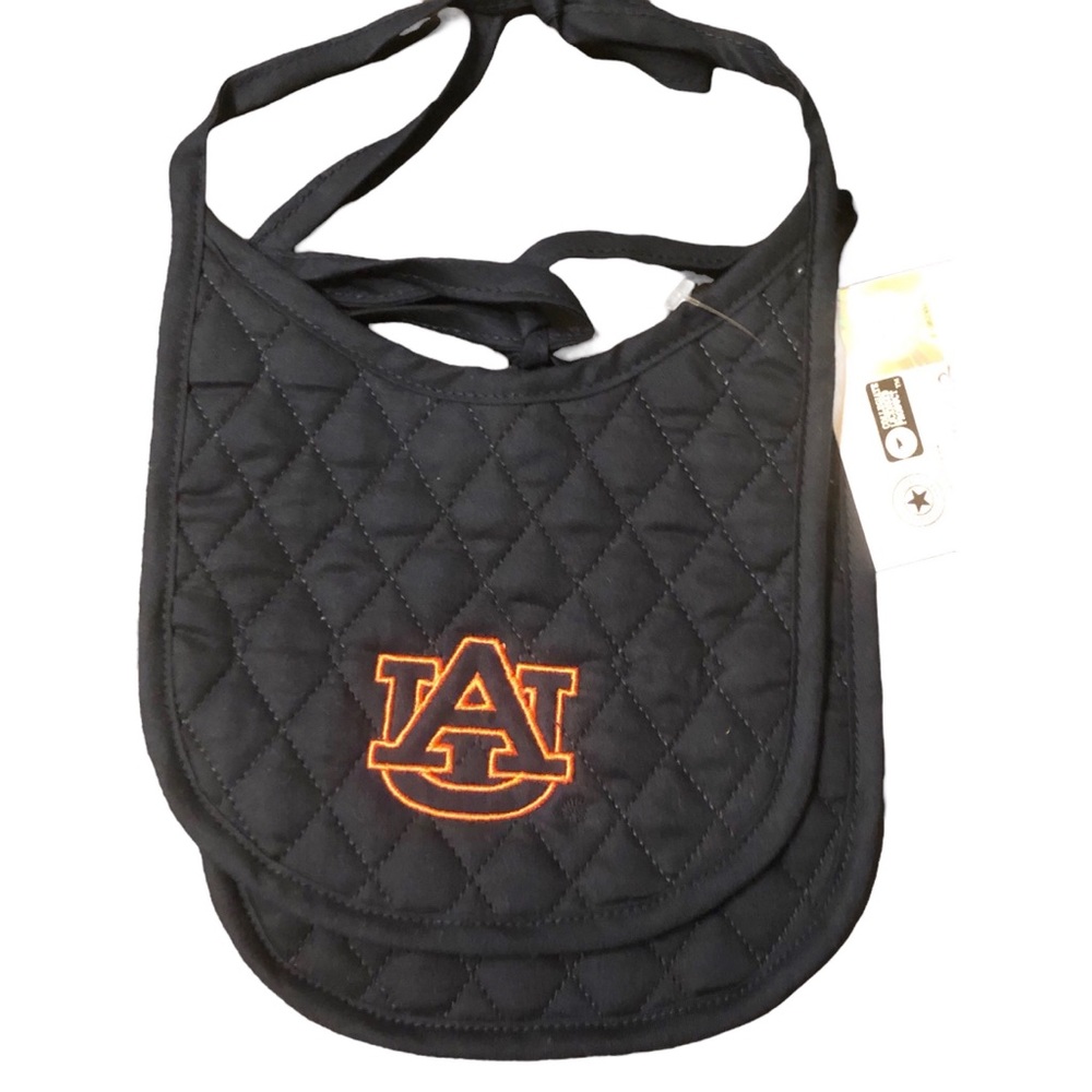 2- piece Auburn University Baby Bibs